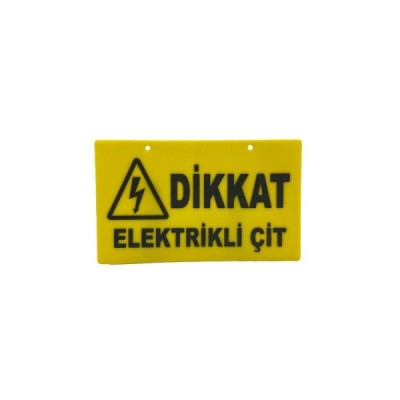 elektrikli çit ikaz